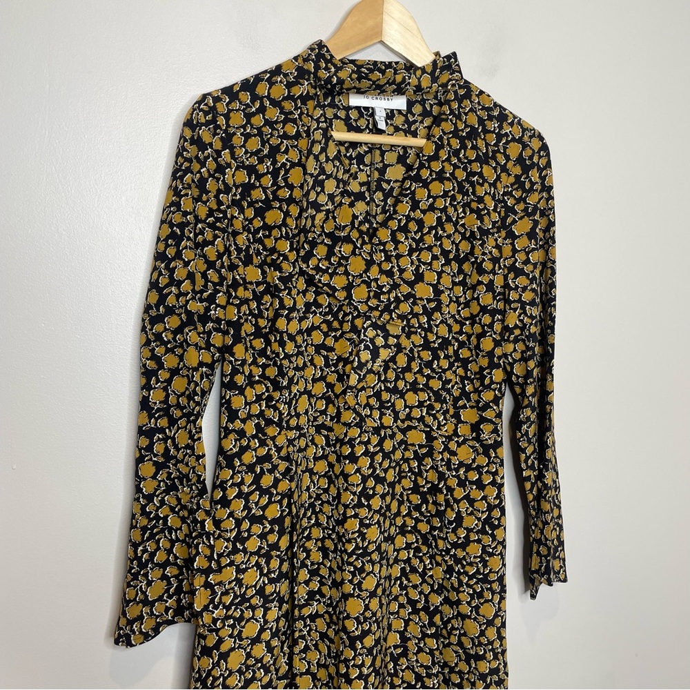 Derek Lam 10 Crosby Alexis Rose Schitts Creek Silk Floral Mini Shift Dress - Picture 8 of 13